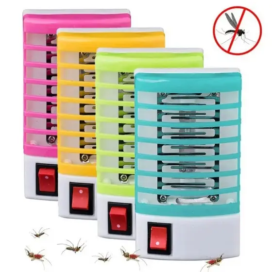 Luminária Armadilha Lâmpada Elétrica Insetos Mata Mosquito