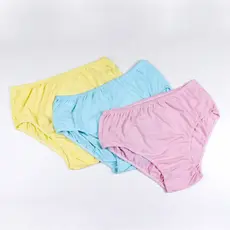 Kit 5 Calçolas Calcinha Conforto Algodão Adulto Senhora