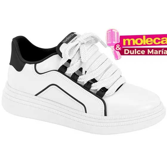 Tenis Feminino Casual Conforto Moleca Lançamento Original