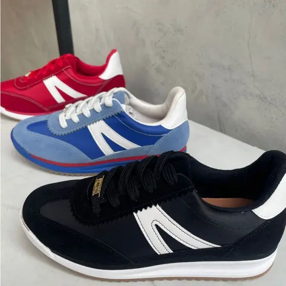 Tenis Feminino Casual Confortável Jogging Vizzano Lançamento Original