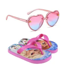 Chinelo infantil Frozen e oculos menina vários modelos feminina para sua filha , lancamento