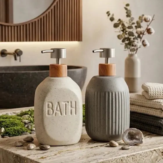Porta sabonete líquido de banheiro dispenser para sabonete