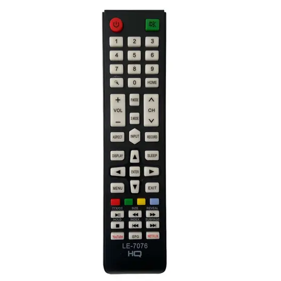 Controle Remoto para TV Smartv HQ Screen com Netflix / HK320DF / HQS32NKH / HQS43NKH - 7076