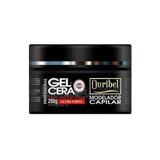 Gel Cera Ouribel Ulta Forte - Modelador Capilar 250g
