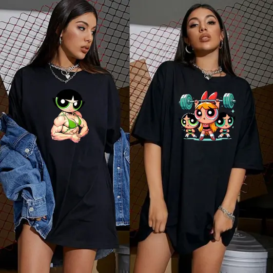 Kit 2 Blusas Academia Feminina Camiseta Treino Crossfit Corrida