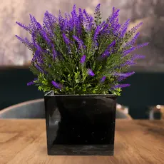 Vaso de Planta Decorativo Em Polietileno Para Enfeite Mesa Sala Luxo