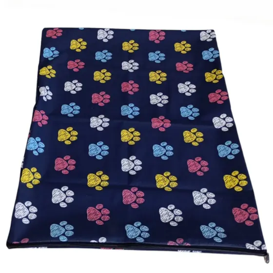 capa de colchão pet 60x80cm capa para colchonete com zíper