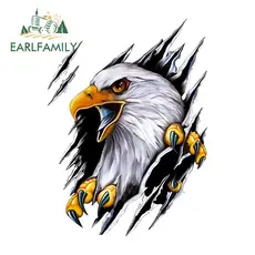 EARLFAMILY Adesivo De Carro Rasgo De Águia , 13cm , Criativo , Ecológico , Caixa De Equipamento De Pesca , Prancha De Surf , Decalque À Prova D'água , Acessórios De Corrida