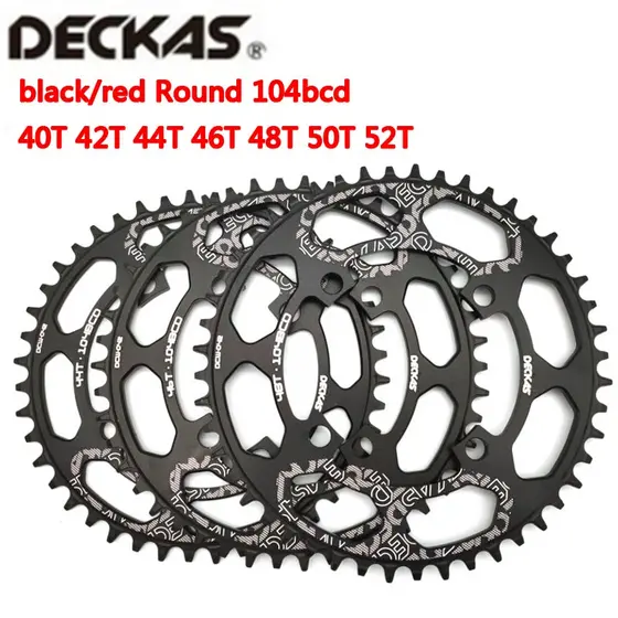 DECKAS 104BCD 40T/42T/44T/46T/48T/50T/52T Mountain bike MTB