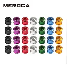 Litepro 5Pcs Parafusos Dobráveis De Corrente De Bicicleta Mtb Road Bike Crankset Cor De Roda