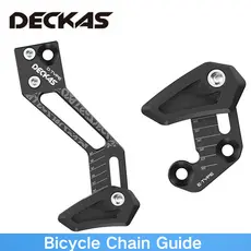 Guia De Corrente De Bicicleta DECKAS , Disponível Em E D , É Adequado Para Montagem Reta De Disco Único , De Dentes Nega