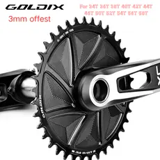 Coroa De Bicicleta GOLDIX De 3 Parafusos Para Pedaleira SRAM Apresenta Tecnologia Avançada De Dente Largo E Estreito Evi