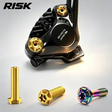 Novo Parafuso De Travamento De Braçadeira RISK RT147-148 E Circuito De Óleo Material De Liga De Mitanium Com Redução De