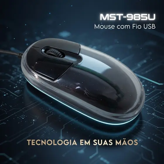 MOOUSE COM FIO USB MST-985U