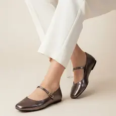 Sapatilha Feminina Mary Jane Confortável Luxo Elegante Sapato Feminino Boneca  Bico Quadrado Onix
