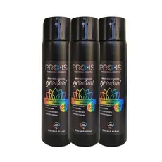 Kit 3 Shampoo Escurecimento De Cabelo Para Cabelo Branco Feminino