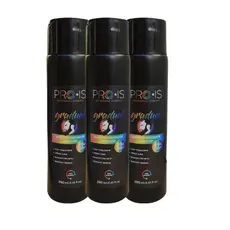 Kit 3 Shampoo Escurecimento De Cabelo Para Cabelo Branco Masculino