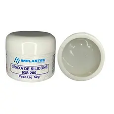 Graxa de Silicone Implastec Pote 50g - Graxa Silicone Dielétrica