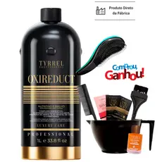 Tyrrel Oxiredut Tratamento Progressivo Litro + Kit Aplicação + Escova Mágica + Sache e Óleo