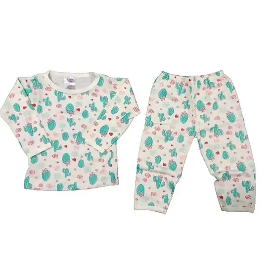 Pijama infantil/ bebê, 1 2 3 anos menino e menina fresquinho algodão