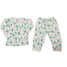 Pijama infantil/ bebê, 1 2 3 anos menino e menina fresquinho algodão
