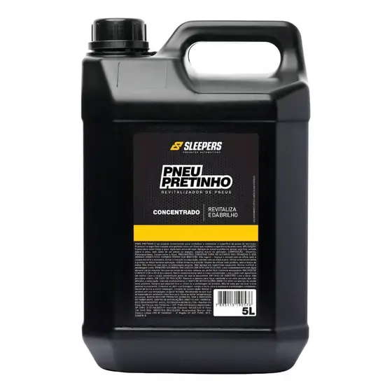 Pneu Pretinho Abrilhantador Revitalizador Pneus Concentrado Rende Muito - 5 Litros