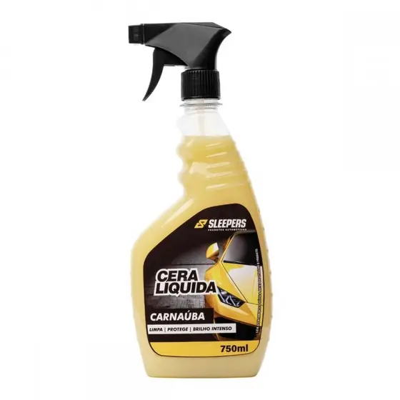 Cera Líquida Automotiva Carnaúba Revitalizadora Sleepers - 750 ML