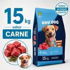 Ração Para Cachorro Adulto Sabor Carne 15kg Todas As Raças