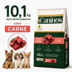 Ração para Cachorro Adulto Raças Pequenas Sabor Carne 10,1kg Alta Palatabilidade