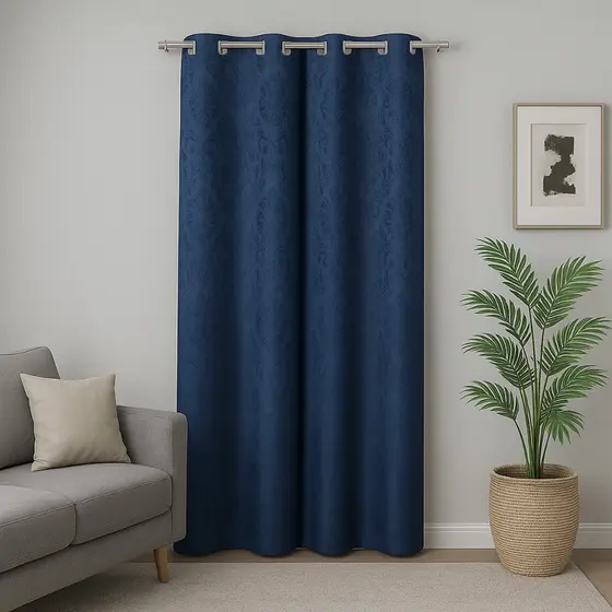 Cortina Para Porta Jacquard Sala Quarto e Cozinha 1,40mts X 2,20mts