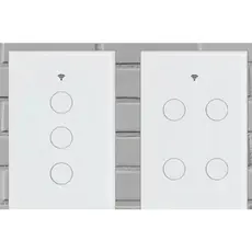 Interruptor Inteligente Tomada 3   4 Botão Wifi Smart Automação
