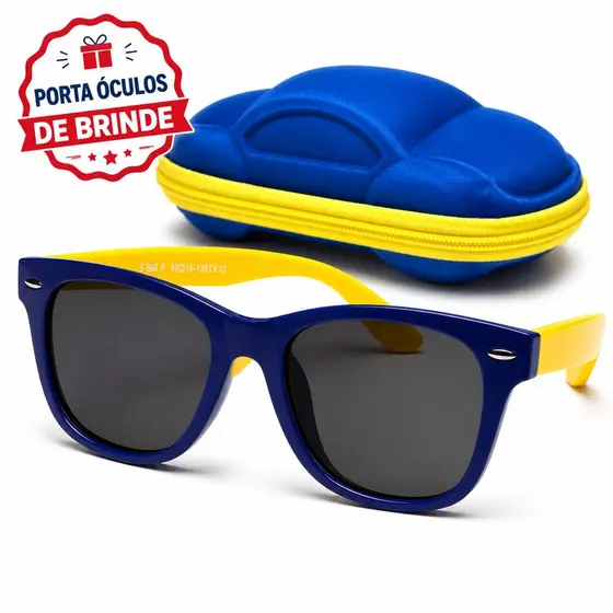 Óculos de Sol Premium Infantil Kids Proteção UV400 Menino Menina