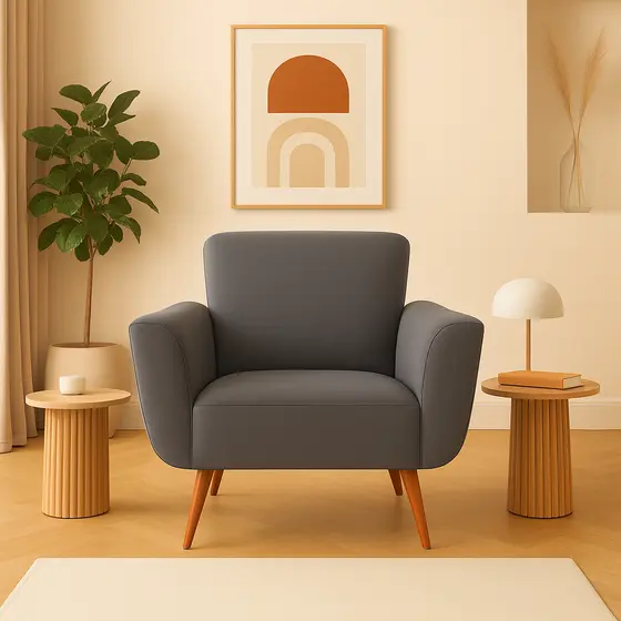 CAPA DE POLTRONA OPALA PROTETORA DECORATIVA SALA QUARTO ESCRITORIO DECORACAO