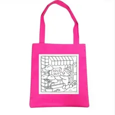 Bolsa ecobag  para Colorir  . Lançamento Promoção qualidade super desistente uso adulto e infantil