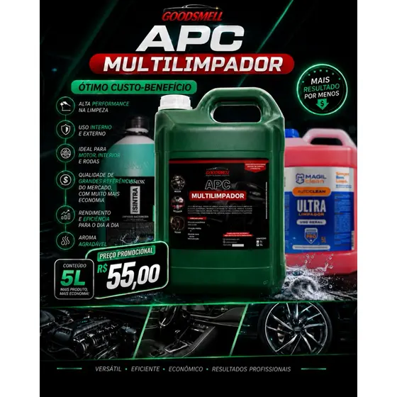 APC MULTILIPADOR MAGIL CLEAN ULTRA LIMPADOR 3x1 SINTRA