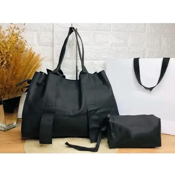 Kit Header Bolsa De Praia Feminina Bolsa Grande + Necessaire Oferta