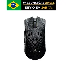 Mouse Gamer ATK Ghost Ultimate Wireless 8K PAW3950 Fibra de Carbono 47g Bluetooth USB-C