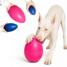 Ovo Maluco Brinquedo Cachorro Cães Resistente Pet Mordedor Movimento Imprevisível Anti Estresse