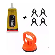 Kit Cola T7000 110 ml + 08 Grampos + Ventosa