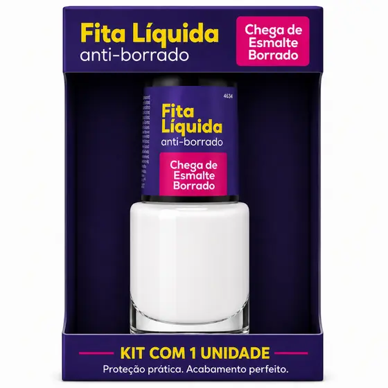 Fita Líquida Anti-Borrado Cora 10ml