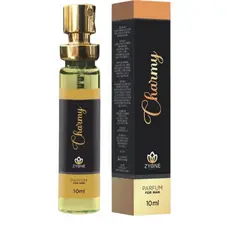 Perfume Masculino Charmy 10ml Zyone  - Amadeirado Moderado - 12h de fixação