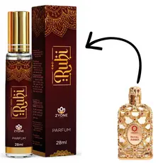Perfume Arabe Feminino Rubi 28ml Zyone - Alta Fixação - Perfumes Importados