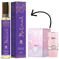 Perfume Árabe Feminino Malirah 28ml Floral Oriental 12h Fixação Perfume Importado