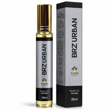 Perfume Masculino Brz Urban 28ml Zyone - Oriental Amadeirado -12h de Fixação