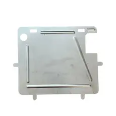 Suporte e Reforço Protetor De Placa De Aço galvanizado Moto Mercosul