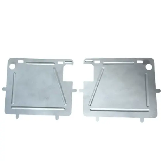 kit 10 Suportes Reforço Protetor De Placa De Aço Moto Mercosul