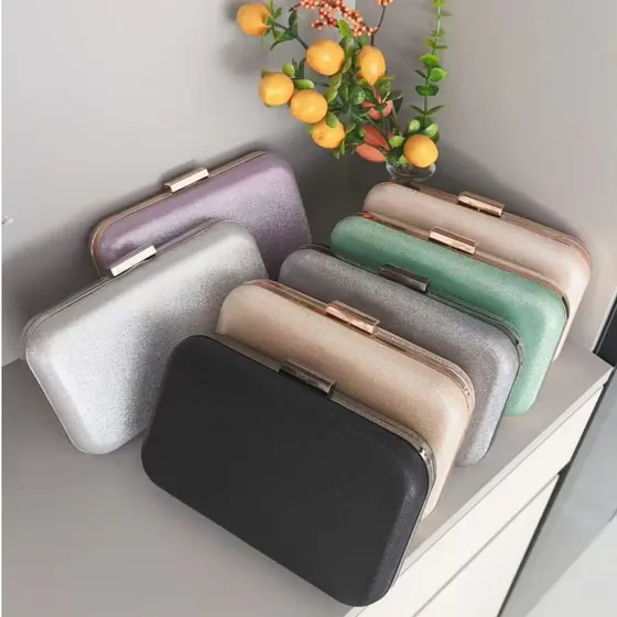 Bolsa Tiracolo / Carteira Feminina Com Glitter Para Festa / Banquete / Casamento WT168-173