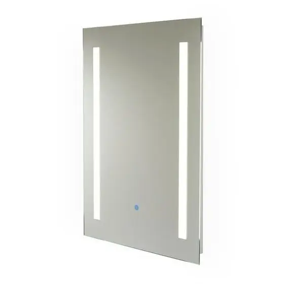 Espelho Retangular Jateado 120x70 Com Iluminação Led Touch