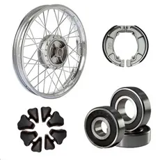 Aro Traseiro Titan 150/160 Incluso Rolamento + Patim + Bucha