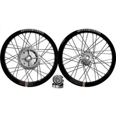 Par Threeheads Preto Titan 150 Raio 4mm Freio a Disco+Rol